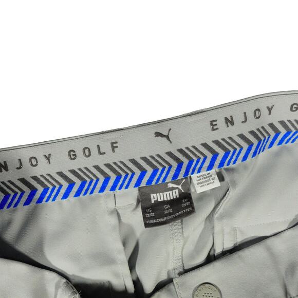 PUMA Performance Stretch 5 Pocket Quick Dry Lite Gray Golf Pants 32x30 - Picture 5 of 7